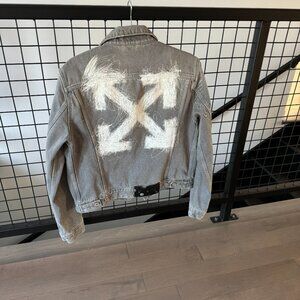 OFF WHITE 2021 Denim Jean Jacket XL (size 42)